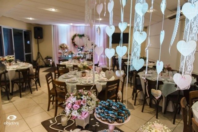 decoração noivado