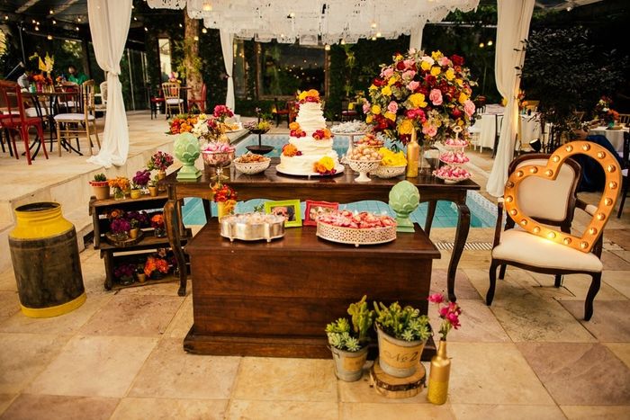 Inspiração - casamento super criativo!!!