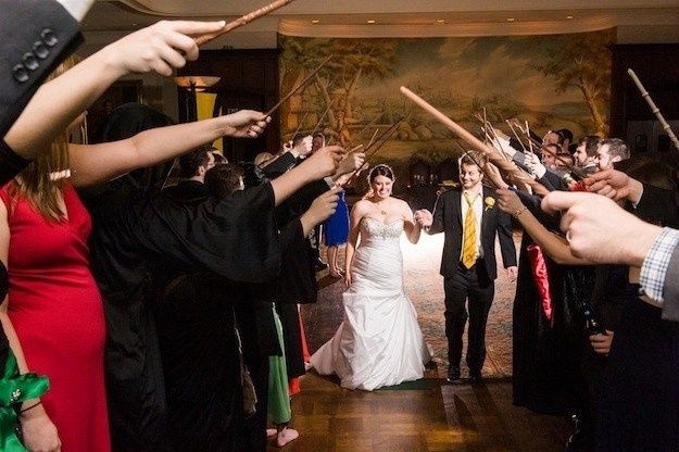 casamento harry potter