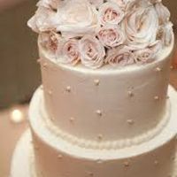 topo de bolo com flores