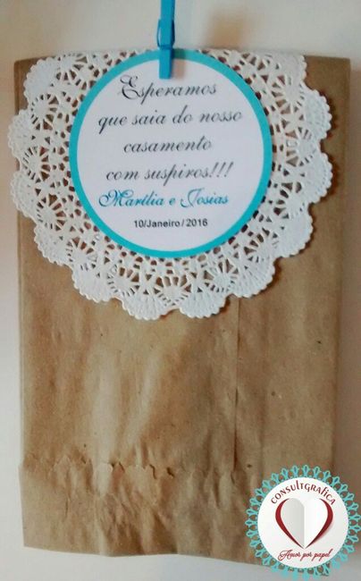 Suspiros - lembrancinhas #diy - 2