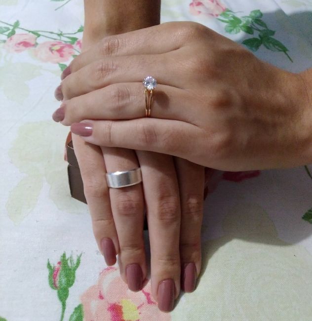 Anel solitário e de compromisso: como usar?💍 - 1