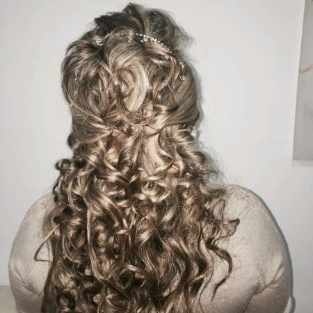 Meu teste de make e penteado - 4