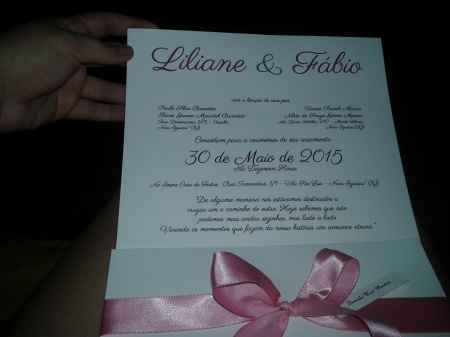 Meus convites chegaram!  \o/ - 3