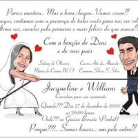 Convite de casamento  - 1