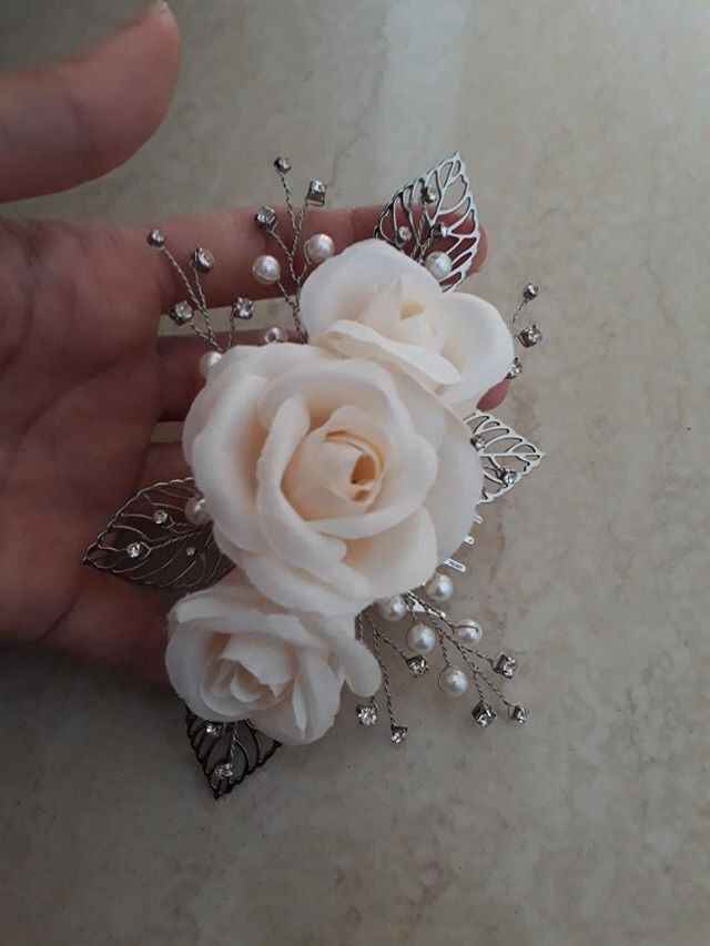 Voilette ou pente de flores - 1