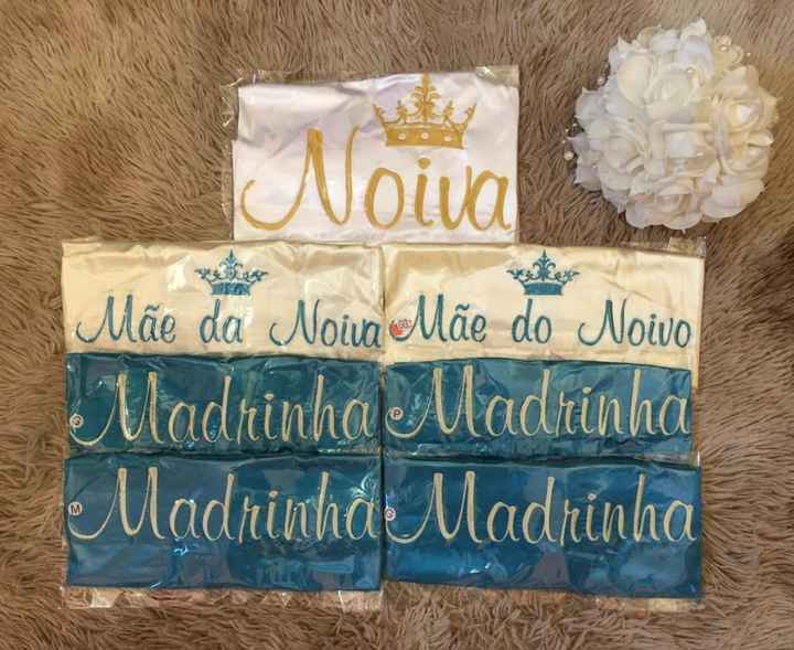 Caixa Convite Madrinhas - Robe - 1
