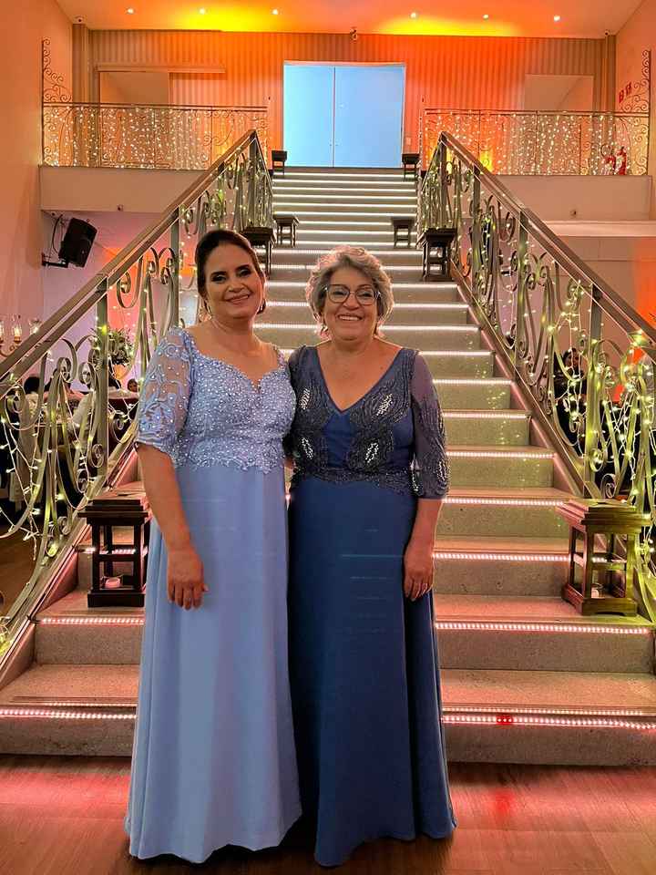 Cor do vestido da mãe da noiva - 1