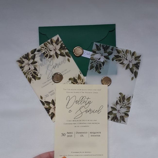 Convite de casamento 1