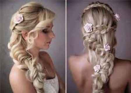 penteado com trança