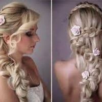 penteado com trança