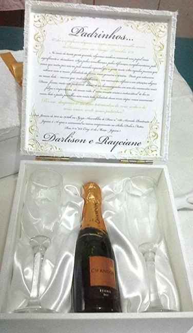 Meu convite de casamento para padrinhos.  - 1