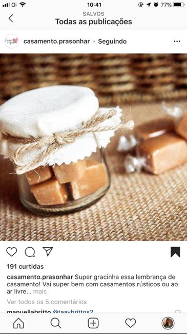 Lembrancinhas para convidados. .♡ - 2