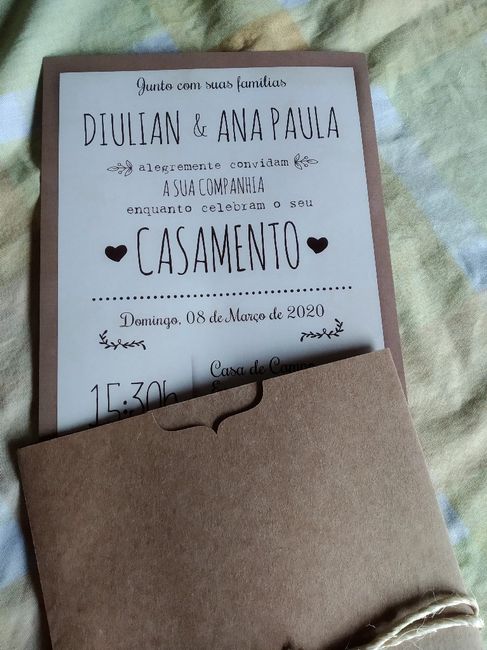 Convites de casamento! 4