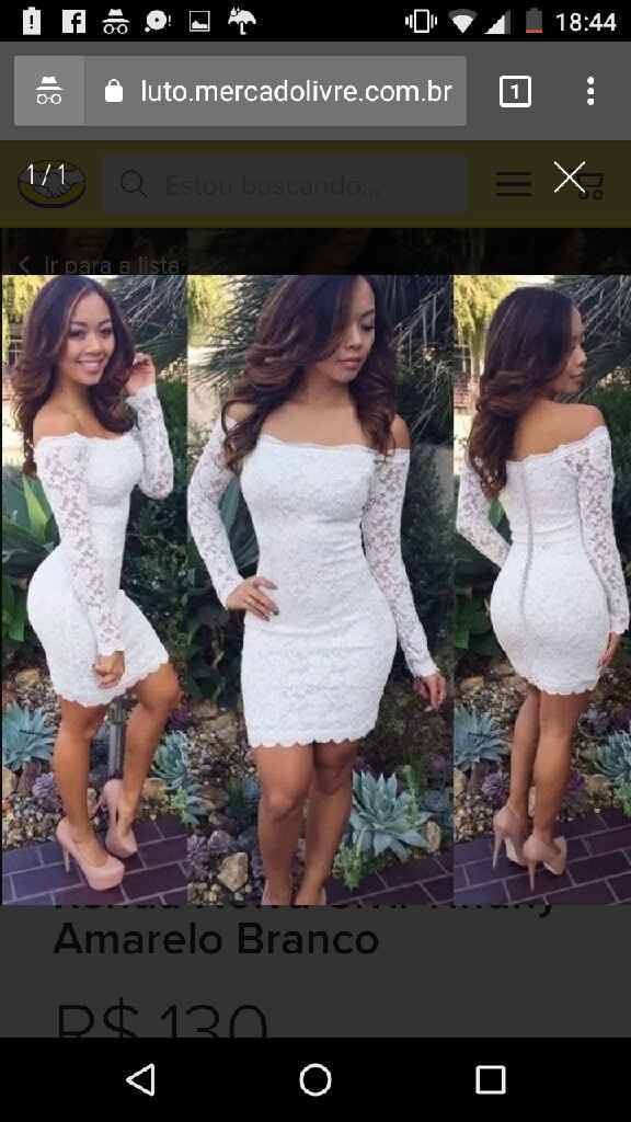  o que vcs acham desse vestido para o civil? - 1