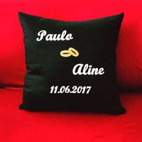 Almofada da Data do Casamento