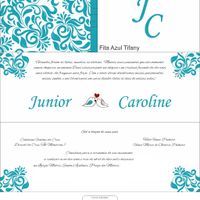 Layout Convite de Casamento - Vem Ver