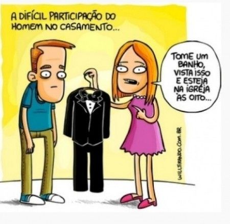 O noivo está participando de tudo?? - 1