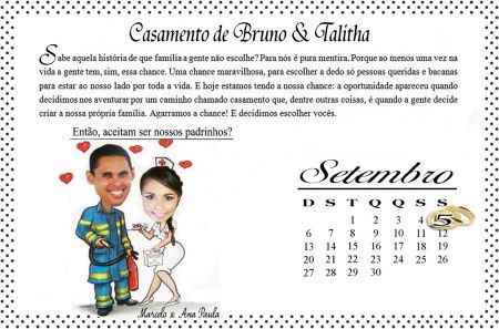 Convite padrinhos - 6