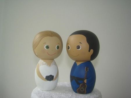 Noivinhos topo de bolo: biscuit ou porcelana? - 3