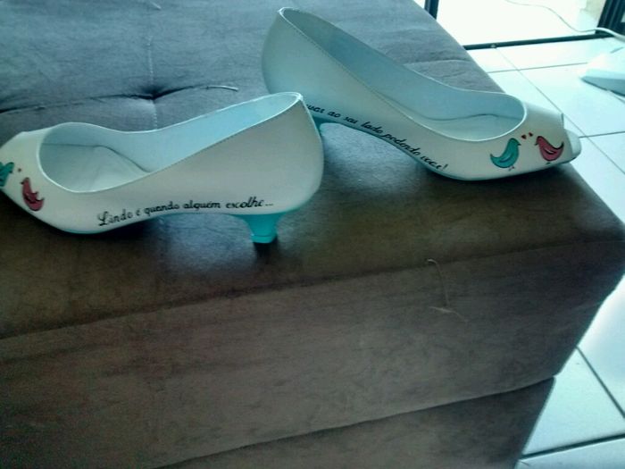 Inspirações buquê vs sapatos vs buquê - 2