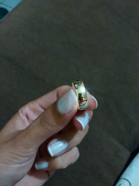 Minhas aliança linda! - 1