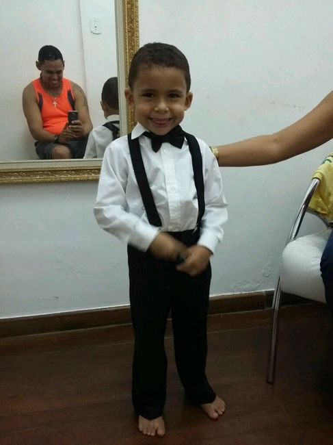 Pajem com suspensório. - 1