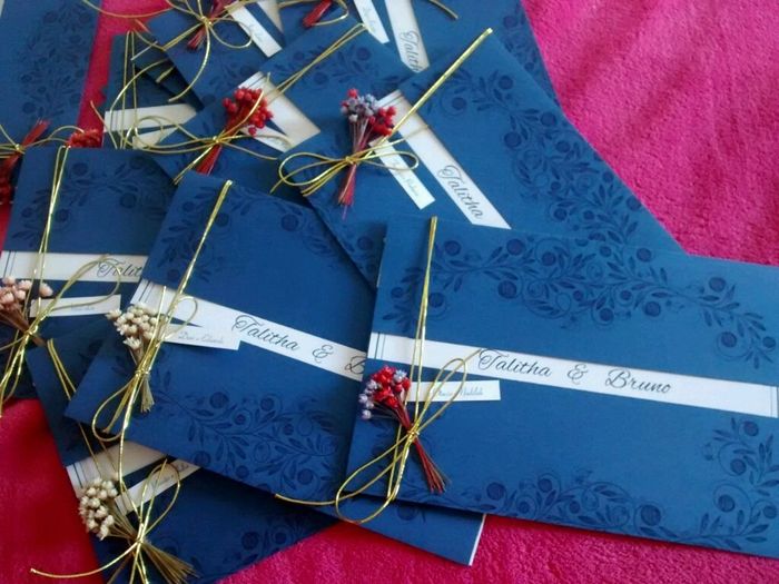 Meus convites pronto #venhamvetnoivitas - 3