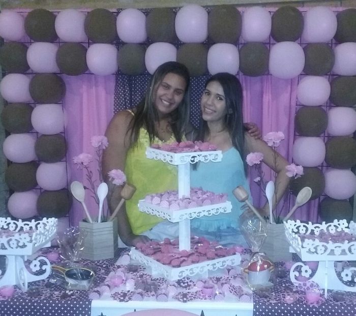 Uma das minhas madrinhas!