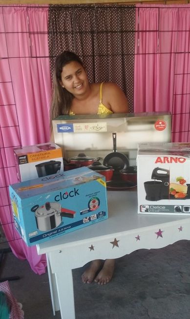 Alguns presentes que eu amei!!