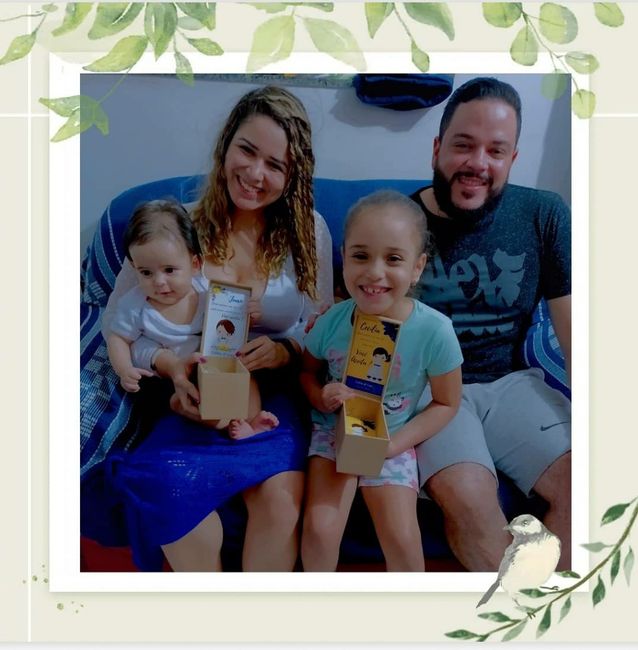 Entregamos as Caixinhas do Pajem, Daminha e Floristas 🌻 2