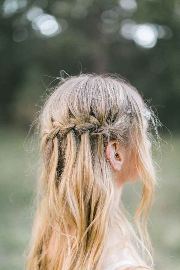 Detalhe Noiva - o penteado