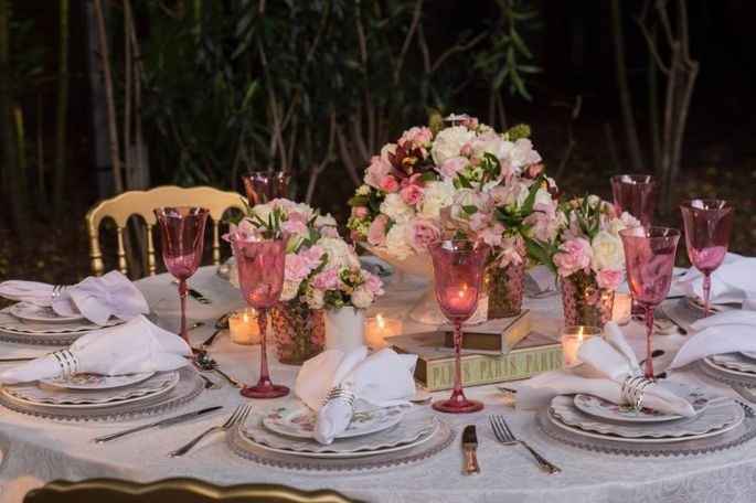  2 - Detalhes dourados em harmonia com o Rosa Quartz