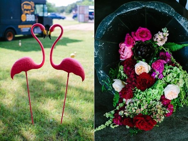 Flamingos! Porque não? Tudo é Cor e amor!!! 