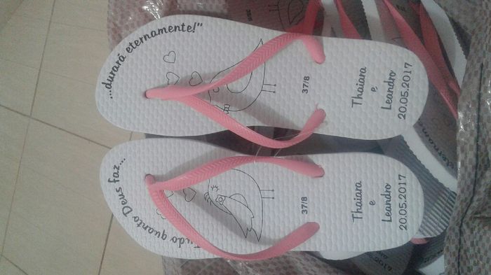 Chegaram chinelos personalizados (vem ver) - 2