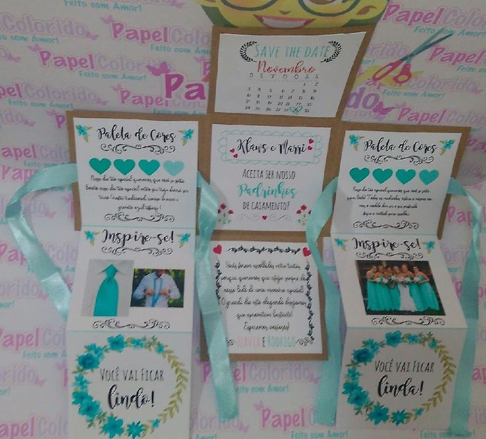 Convite Padrinhos - 1