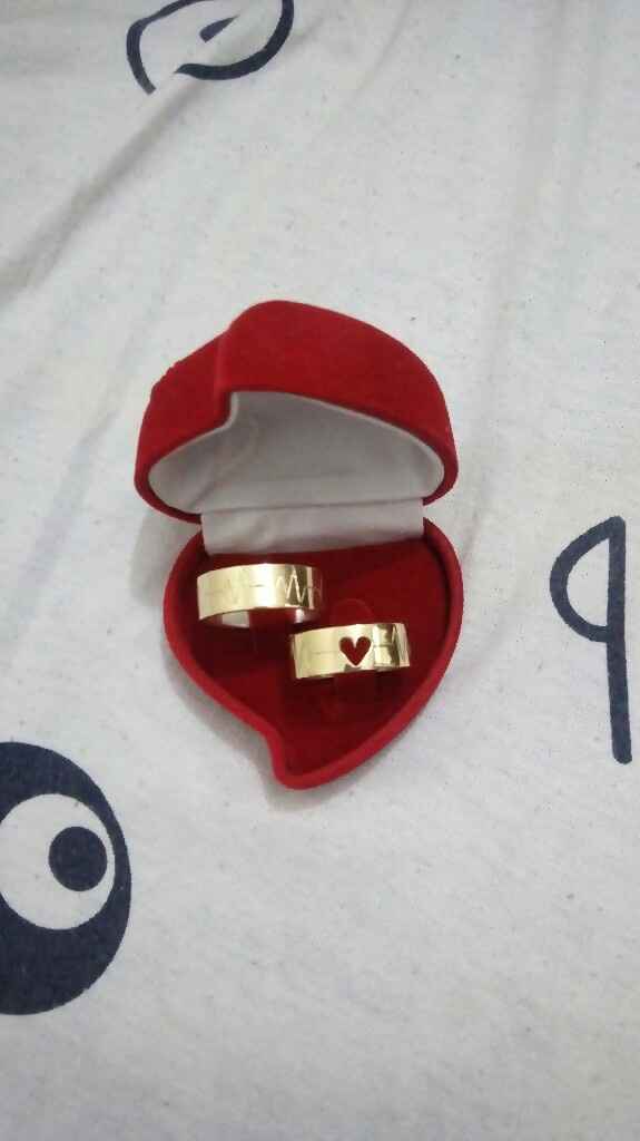 Alianças 💍 - 1