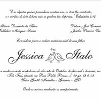 Meu convite de casamento - 1