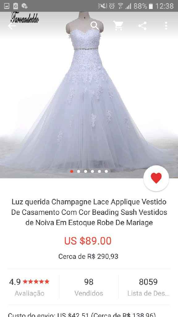 O coração bateu mais forte! o vestido me escolheu!!!! - 2