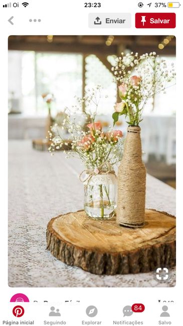Decoração para mesa de convidados - 3