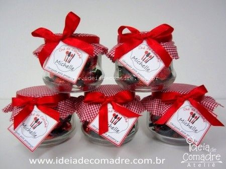 Chá de cozinha - lembrancinhas - 2