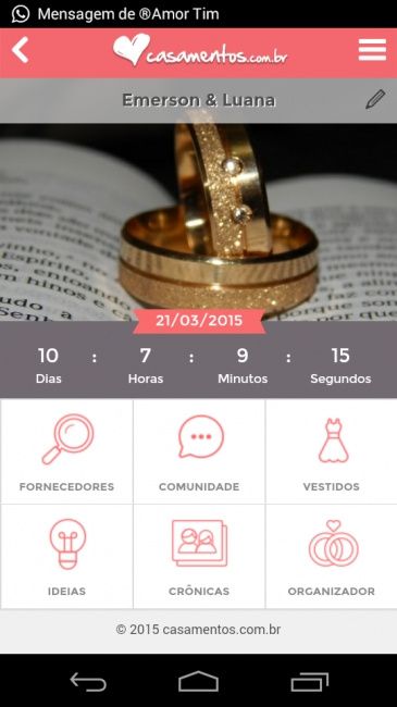 Faltam quantos dias para o seu casamento??? - 1