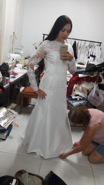 Meu vestido de noiva sob encomenda #vemver 3