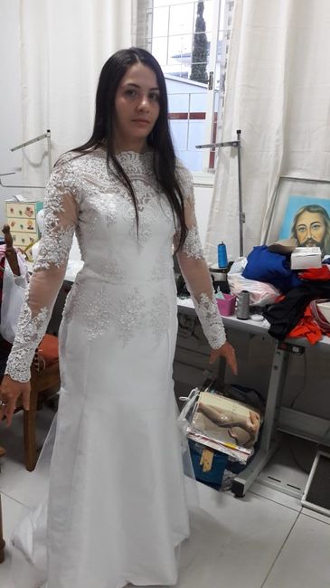 Meu vestido de noiva sob encomenda #vemver 4