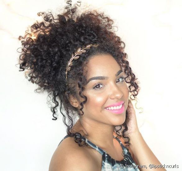 Penteado - cabelo cacheado 4