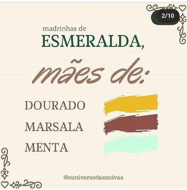 Dica: Cor dos vestidos MADRINHAS x MÃES #helpcarol 5