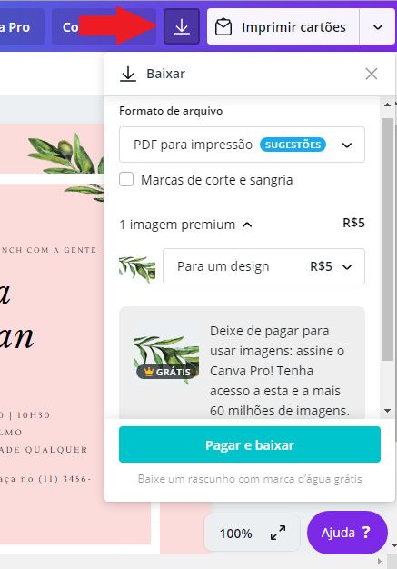 Dica: Como utilizar o CANVA para montar Convites e Manual dos Padrinhos! #helpcarol 6