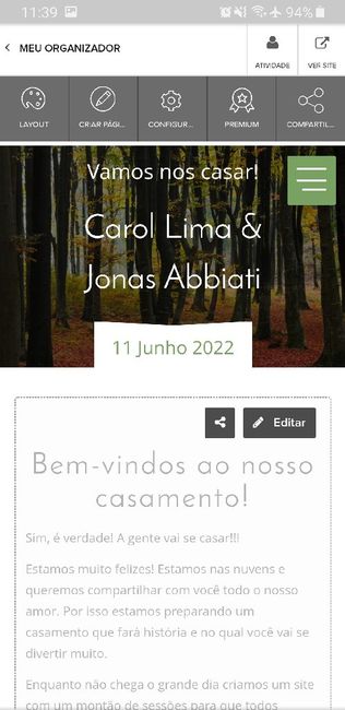 Compartilhamento de site 2