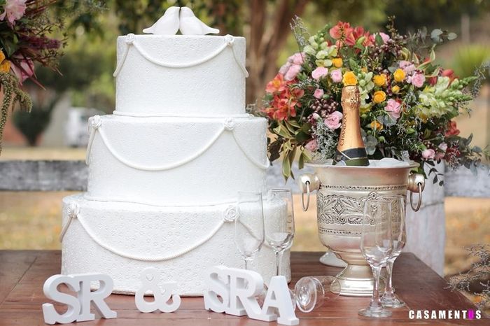 Bolo casamento