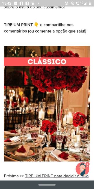 TIRE UM PRINT para decidir o estilo do casamento 3